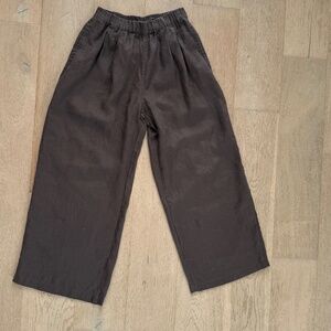 Muji Wide Leg Linen Pants (EUC)